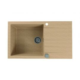 Мойка Alveus GRANITAL CADIT 40 BEIGE - G55 860 X 500 1X в комплекте с сифоном_