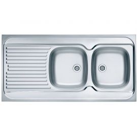 Мойка Alveus CLASSIC 100L LEI-60 1200X600 левая в комплекте с сифоном_