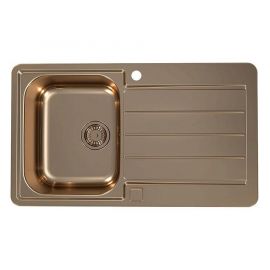 Мойка Alveus LINE MONARCH 20 COPPER 860X5001X в комплекте с выпуском без сифона_