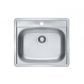 Мойка Alveus MORE 10 F/S/U NAT-90   560X500 в комплекте с сифоном_