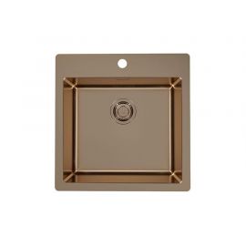 Мойка Alveus PURE MONARCH 30 COOPER-90 FS 515X525 в комплекте с выпуском без сифона_