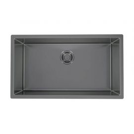 Мойка Alveus QUADRIX MONARCH 60 ANTRACIT 740x400x200 в комплекте с выпуском без сифона_