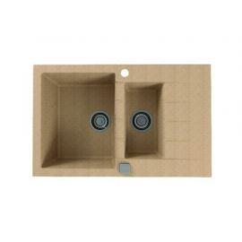Мойка Alveus GRANITAL CADIT 70 BEIGE - G55 790 X 500 в комплекте с сифоном_