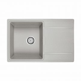 Мойка кварцевая Paulmark FLUGEN 50-780 PM217850-GR, серый, 780х500 мм_