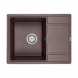Мойка кварцевая Paulmark FLUGEN 50-650 PM216550-CO, кофе, 650х500 мм_