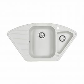 Мойка кварцевая Paulmark WIESE, PM529050-WH, белый, 890х490_