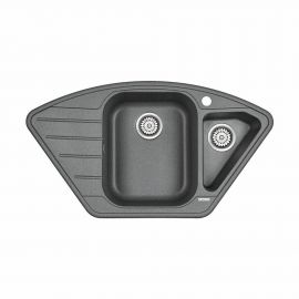 Мойка кварцевая Paulmark WIESE, PM529050-DG, графит, 890х490_