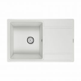 Мойка кварцевая Paulmark FLUGEN 50-780 PM217850-WH, белый, 780х500 мм_