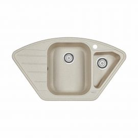 Мойка кварцевая Paulmark WIESE, PM529050-BE, бежевый, 890х490_