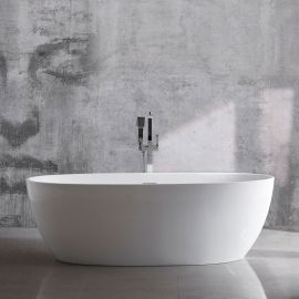 Акриловая ванна Vincea VBT-405-1860, 186х88.5х60.5, цвет белый, слив-перелив в комплекте, белый_