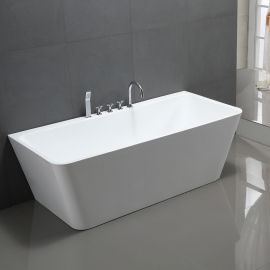 Акриловая ванна Vincea VBT-425-1700 170х80х60, цвет белый, слив-перелив в комплекте, белый_