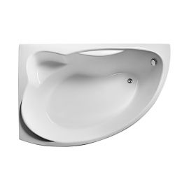 Акриловая ванна Eurolux SPARTA 160x100L с каркасом, экраном и слив-переливом_