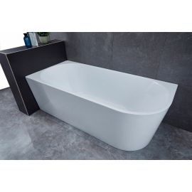 Акриловая ванна Vincea VBT-402-1700L, 170х80х58, цвет белый, слив-перелив в комплекте, хром_
