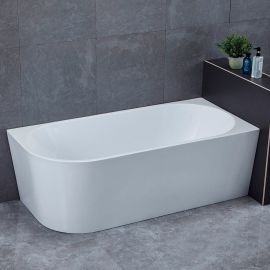 Акриловая ванна Vincea VBT-402-1700R, 170х80х58, цвет белый, слив-перелив в комплекте, хром_