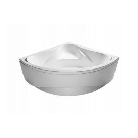 Акриловая ванна Relisan Mira 150x150 с каркасом и слив-переливом_