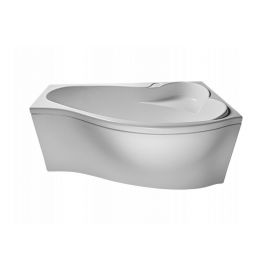 Акриловая ванна Relisan Isabella R 170x90 с каркасом и слив-переливом_