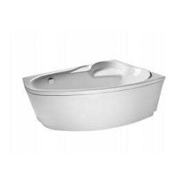 Акриловая ванна Relisan Ariadna R 140x100 с каркасом и слив-переливом_