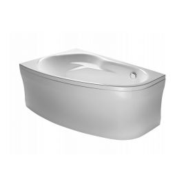 Акриловая ванна Relisan Zoya L 140x90 с каркасом и слив-переливом_