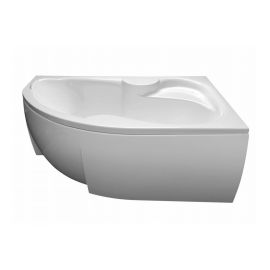 Акриловая ванна Vayer Azalia R 150x105 с каркасом и слив-переливом_