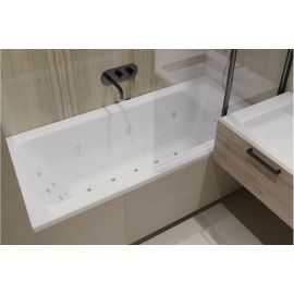 Акриловая ванна Relisan BELLA 170х80 с каркасом и слив-переливом_