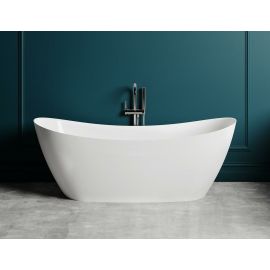 Ванна из камня Salini NOEMI 185 отдельностоящая белая матовая 101811SM_