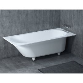 Ванна из камня Salini ORNELLA KIT встраиваемая белая матовая 102411M_