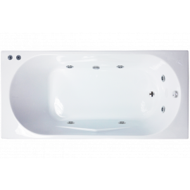 Акриловая ванна Royal Bath Tudor Standart 170x75 с гидромассажем_