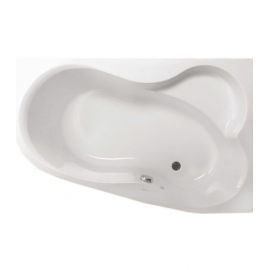 Акриловая ванна Vagnerplast Melite 160 R bianco с каркасом VPK160105_