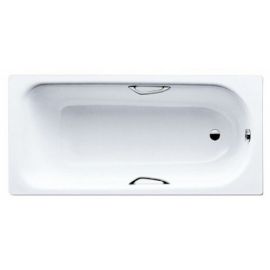 Стальная ванна Kaldewei Advantage Saniform Plus Star 336 с ножками 581470000000 и ручками 587670000999_