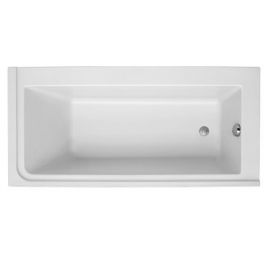 Акриловая ванна Jacob Delafon Formilia 170x80 R с каркасом E6D099-NF и слив-переливом E6D159-CP P хром_