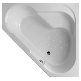 Акриловая ванна Jacob Delafon Bain-Douche 145х145 R с каркасом SF221RU-NF_