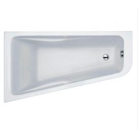 Акриловая ванна Jacob Delafon Odeon Up 160x90 L с каркасом SF081RU-NF и слив-переливом E6D159-CP P хром_