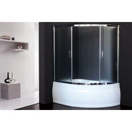 Душевая штора Royal Bath 170ALP-C-CH 170x100x150 (матовая)_