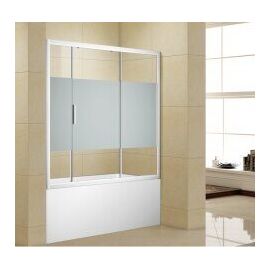 Шторка для ванны Aquanet Practic AE10-B-160H150U-CP, прозрачное стекло_