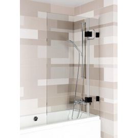 Шторка на ванну Riho Scandic NXT X109V 95x150 R черный_
