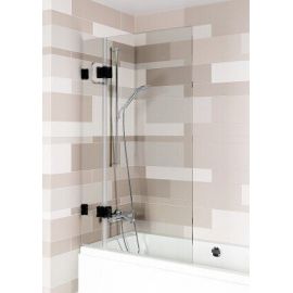 Шторка на ванну Riho Scandic NXT X109V 85x150 L черный_