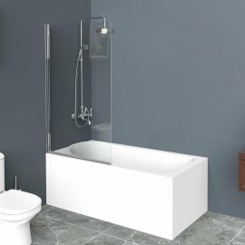 Душевая шторка на ванну BelBagno UNO-V-1-90/150-C-Cr_