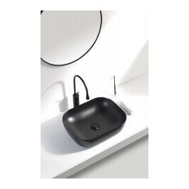 Раковина Aquanet Lake-1-MB 39,5 черный_