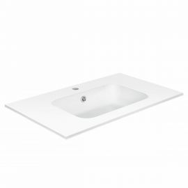 Раковина мебельная Vincea VCB-2N800W из искусственного камня, цвет белый_