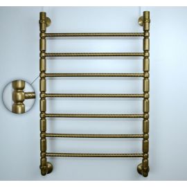 Полотенцесушитель Двин Bubble2 60/50 1"-1/2" Универсальный К3, Состаренная бронза (4627119332202)_