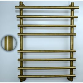 Полотенцесушитель Двин F primo 100/60 1"-3/4"-1/2" Универсальный К3, Состаренная бронза (4627090954790)_