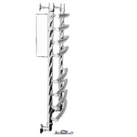 Полотенцесушитель Двин R BRAID electro 80/50 1"-3/4"-1/2" Электрический  ТЭН справа К эл, Белый (4627170784316)_