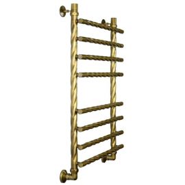 Полотенцесушитель Двин N braid 80/60 1"-3/4"-1/2" Универсальный К3, Состаренная бронза (4627166556422)_