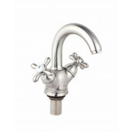 Смеситель для раковины Timo Ritz 0141FN silver_