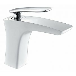 Смеситель для раковины Timo Helmi 4061/00-16F хром-белый_
