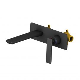 Смеситель для раковины встроенный Timo Helmi 4071/03SM черный_