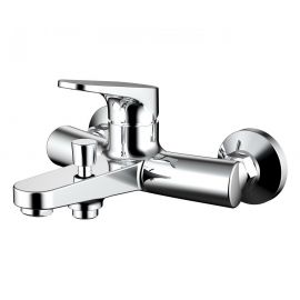 Смеситель для ванны c коротким изливом Bravat Eler F6191238CP-01-RUS_
