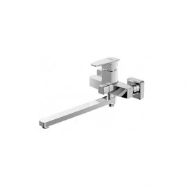 Смеситель для ванны c длинным изливом Bravat Riffle F672106C-L_