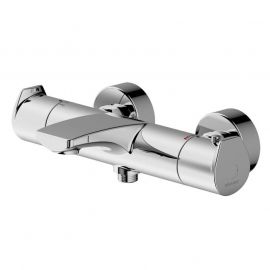 Смеситель для ванны короткий излив Bravat F6353387CP-01-RUS_