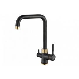 Смеситель для кухни ZORG Steel HammerSH 715 BLACK BR_